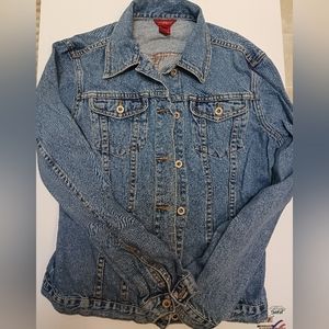 sundance denim jean jacket size m